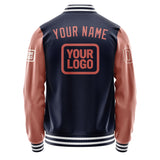 Custom Navy Copper Rose Jacket JA111129111818292918