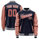 Custom Navy Copper Rose Jacket JA1111291118B31829