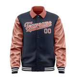 Custom Navy Copper Rose Jacket