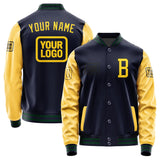 Custom Navy Gold Jacket