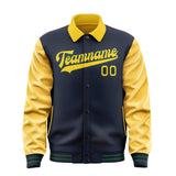 Custom Navy Gold Jacket
