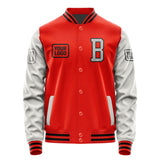 Custom Orange Red Gray Jacket JA121204121717040417