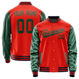 Custom Orange Red Green Jacket JA1212051112B31205