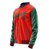 Custom Orange Red Green Jacket JA1212051112B31205