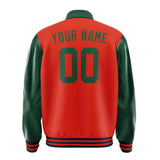 Custom Orange Red Green Jacket
