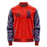 Custom Orange Red Purple Jacket JA121207121717070717