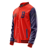 Custom Orange Red Purple Jacket JA121207121717070717