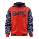 Custom Orange Red Purple Jacket