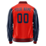 Custom Orange Red Blue Jacket JA1212101112B31210