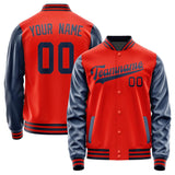 Custom Orange Red Blue Jacket