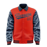 Custom Orange Red Blue Jacket