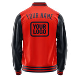 Custom Orange Red Navy Jacket JA121211111217111117