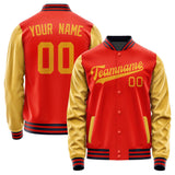 Custom Orange Red Yellow Jacket