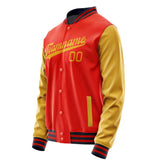 Custom Orange Red Yellow Jacket JA1212191112B31219