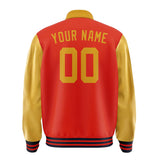 Custom Orange Red Yellow Jacket