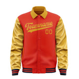 Custom Orange Red Yellow Jacket