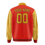 Custom Orange Red Yellow Jacket