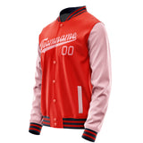 Custom Orange Red Light Pink Jacket JA1212211112B31221