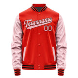 Custom Orange Red Light Pink Jacket JA1212211217B31721