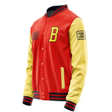 Custom Orange Red Light Yellow Jacket JA121226111217262617