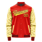 Custom Orange Red Light Yellow Jacket JA1212261217B31726