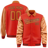 Custom Orange Red Orange Jacket
