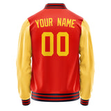 Custom Orange Red Gold Jacket JA1212301112B31230