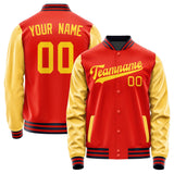 Custom Orange Red Gold Jacket