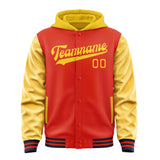 Custom Orange Red Gold Jacket