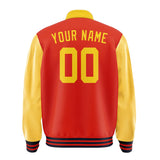 Custom Orange Red Gold Jacket