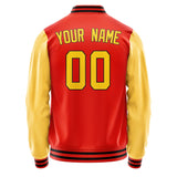 Custom Orange Red Gold Jacket JA1212301217B31730