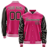 Custom Pink Brown Jacket