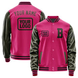 Custom Pink Olive Jacket