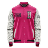 Custom Pink Gray Jacket JA131304131717040417