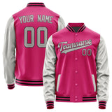 Custom Pink Gray Jacket JA1313041317B31704