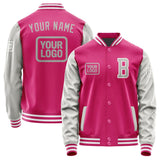 Custom Pink Gray Jacket