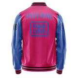 Custom Pink Sky Blue Jacket JA131309131717090917