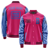 Custom Pink Sky Blue Jacket JA131309131717090917