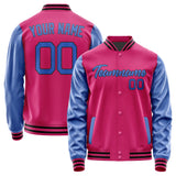 Custom Pink Sky Blue Jacket