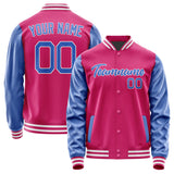 Custom Pink Sky Blue Jacket