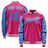 Custom Pink Sky Blue Jacket