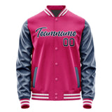 Custom Pink Blue Jacket JA1313101318B21810
