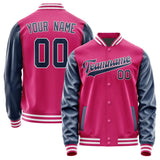 Custom Pink Blue Jacket