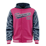 Custom Pink Blue Jacket