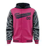 Custom Pink Navy Jacket