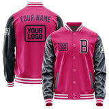 Custom Pink Navy Jacket JA131311131818111118