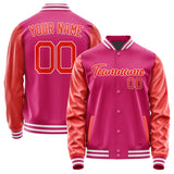 Custom Pink Orange Red Jacket