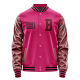 Custom Pink Crimson Red Jacket JA131315131717151517