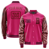 Custom Pink Crimson Red Jacket JA131315131717151517