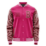 Custom Pink Crimson Red Jacket JA131315131818151518